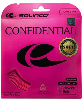 Solinco Confidential Soft Saitenset 1.25 12m - pink